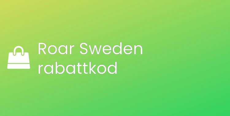 Roar Sweden rabattkod