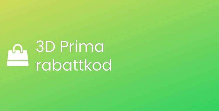 3D Prima rabattkod