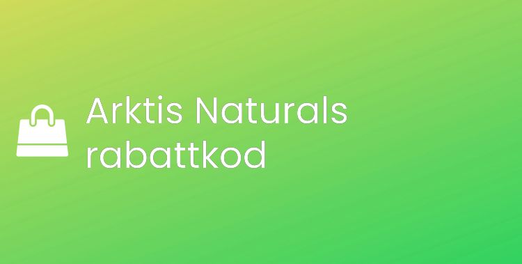 Arktis Naturals rabattkod