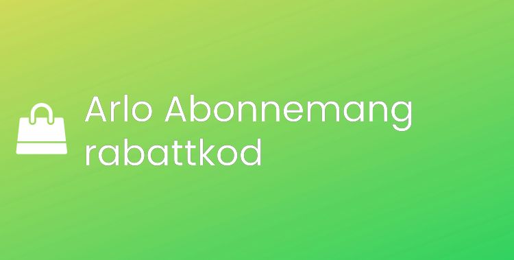 Arlo Abonnemang rabattkod