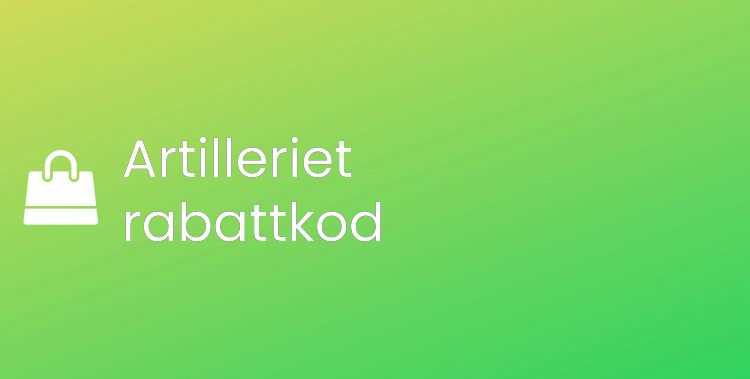 Artilleriet rabattkod