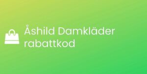 Åshild Damkläder rabattkod