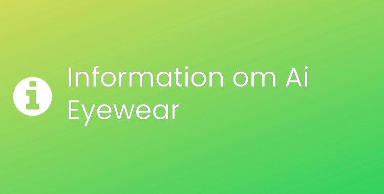 Ai Eyewear Sektionsrubrikbild