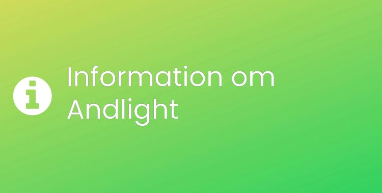 Andlight Sektionsrubrikbild