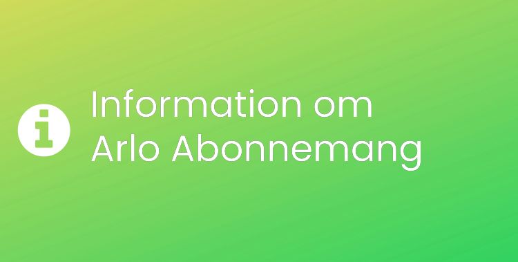 Arlo Abonnemang Sektionsrubrikbild