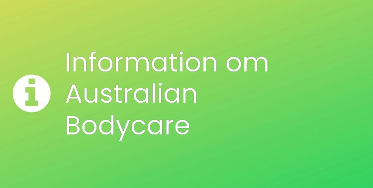 Australian Bodycare Sektionsrubrikbild