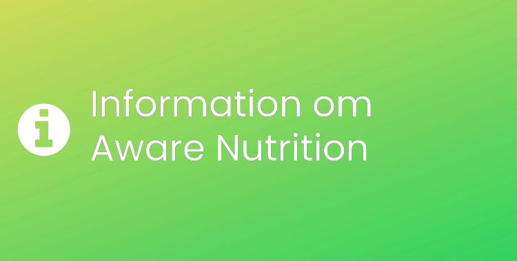 Aware Nutrition Sektionsrubrikbild