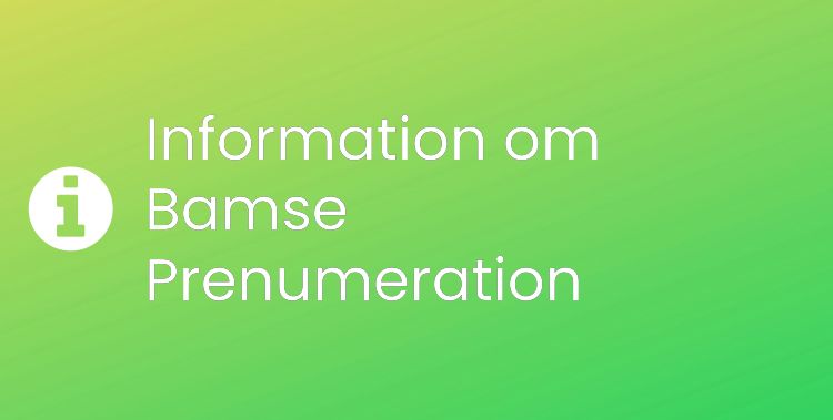 Bamse Prenumeration Sektionsrubrikbild