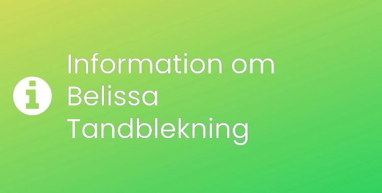 Belissa Tandblekning Sektionsrubrikbild