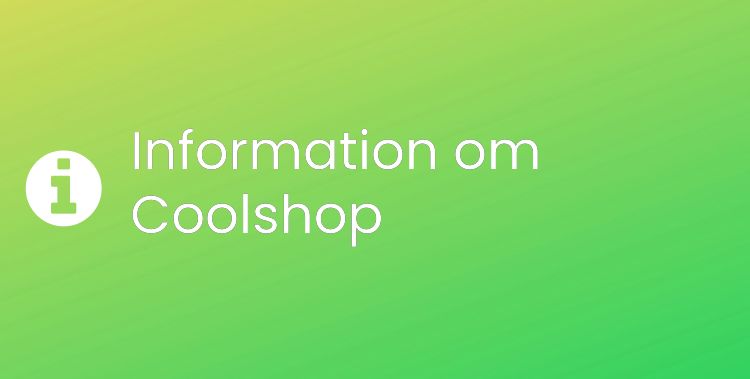 Coolshop Sektionsrubrikbild