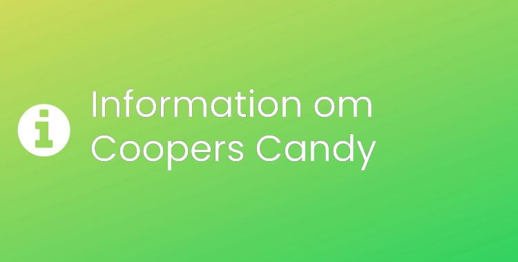 Coopers Candy Sektionsrubrikbild