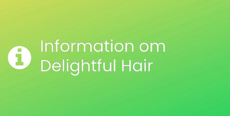 Delightful Hair Sektionsrubrikbild