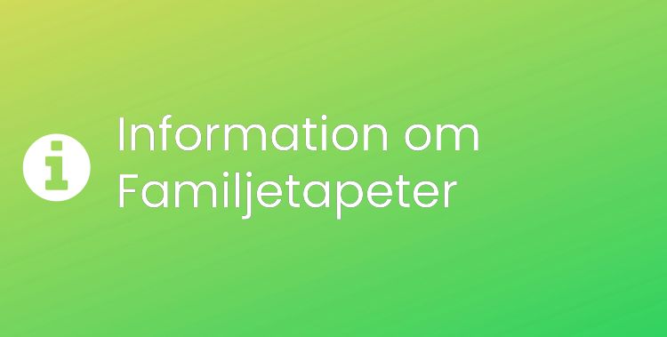 Familjetapeter Sektionsrubrikbild