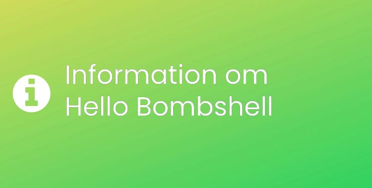 Hello Bombshell Sektionsrubrikbild