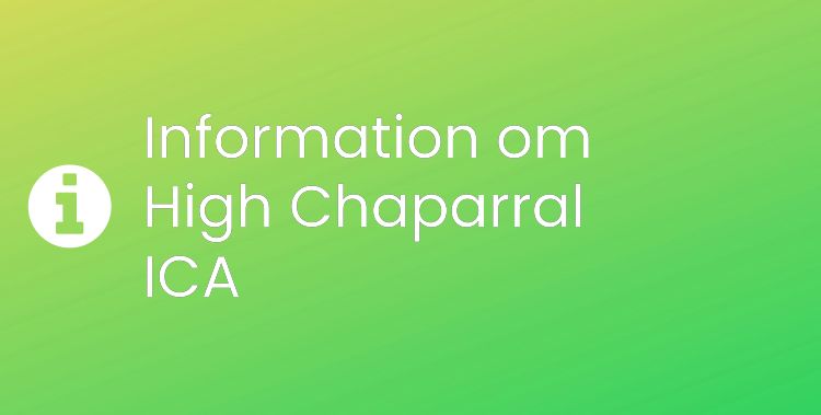 High Chaparral ICA Sektionsrubrikbild