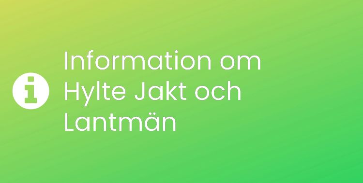 Hylte Jakt och Lantmän Sektionsrubrikbild
