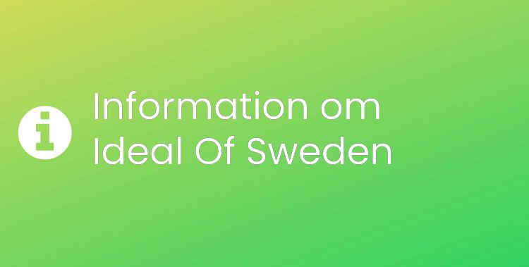 Ideal Of Sweden Sektionsrubrikbild