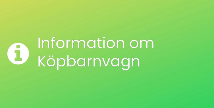 Köpbarnvagn Sektionsrubrikbild