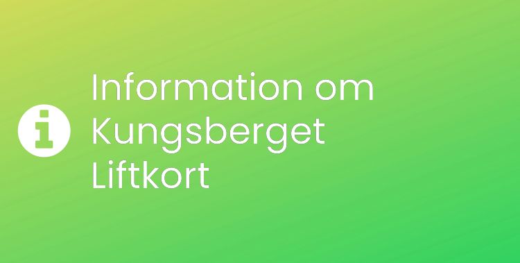 Kungsberget Liftkort Sektionsrubrikbild