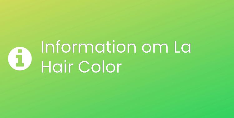 La Hair Color Sektionsrubrikbild