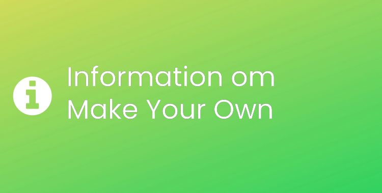 Make Your Own Sektionsrubrikbild