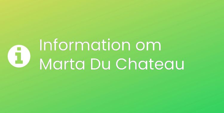 Marta Du Chateau Sektionsrubrikbild