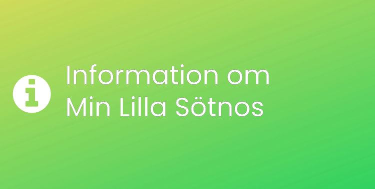 Min Lilla Sötnos Sektionsrubrikbild