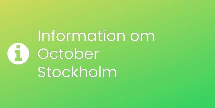 October Stockholm Sektionsrubrikbild