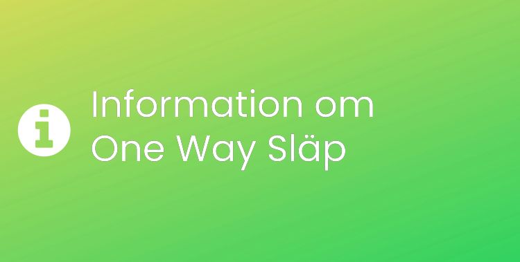 One Way Släp Sektionsrubrikbild