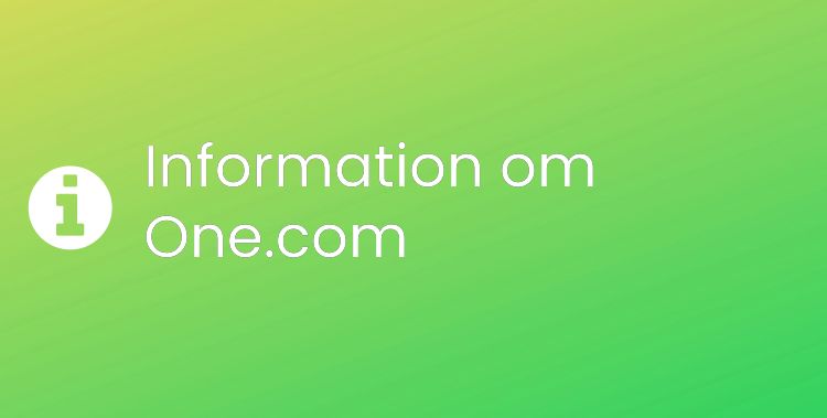 One.com Sektionsrubrikbild