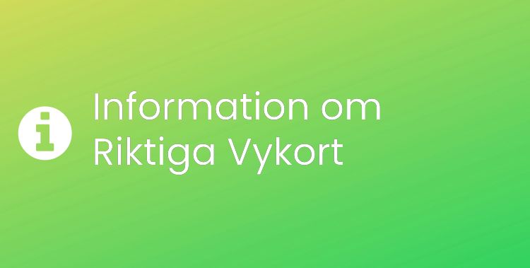 Riktiga Vykort Sektionsrubrikbild