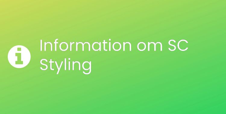 SC Styling Sektionsrubrikbild