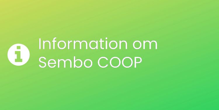 Sembo COOP Sektionsrubrikbild