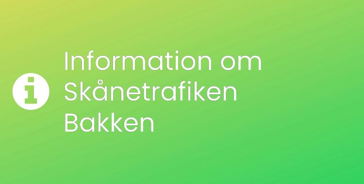 Skånetrafiken Bakken Sektionsrubrikbild