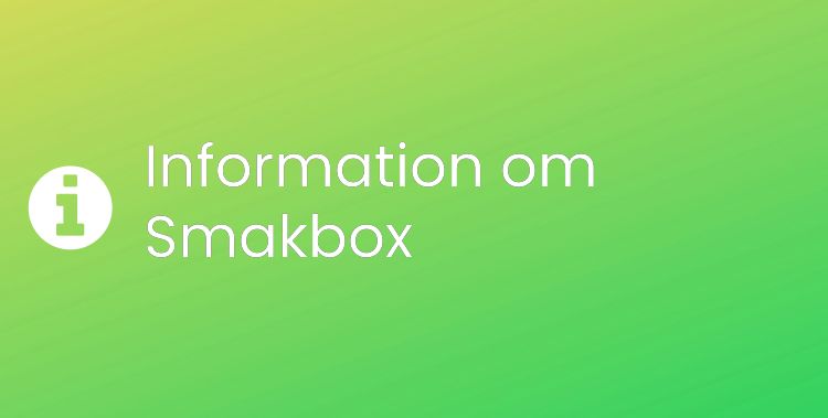 Smakbox Sektionsrubrikbild