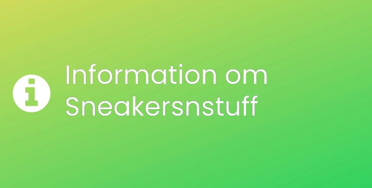 Sneakersnstuff Sektionsrubrikbild