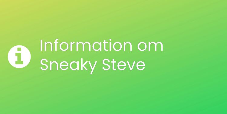 Sneaky Steve Sektionsrubrikbild