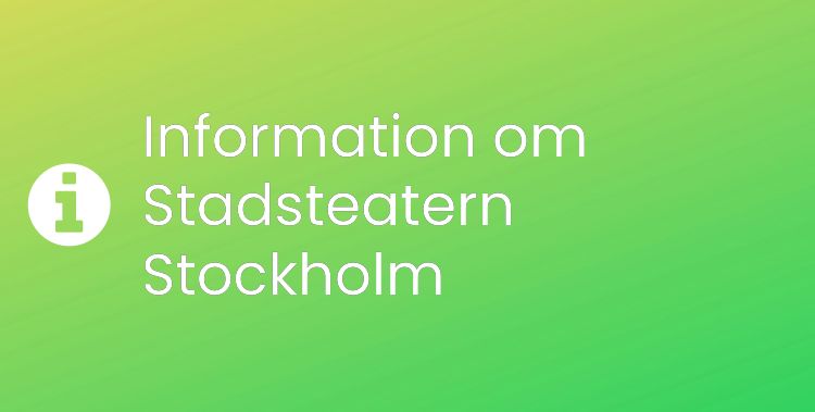 Stadsteatern Stockholm Sektionsrubrikbild