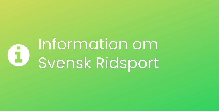 Svensk Ridsport Sektionsrubrikbild