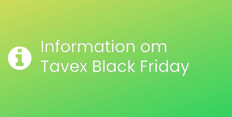 Tavex Black Friday Sektionsrubrikbild