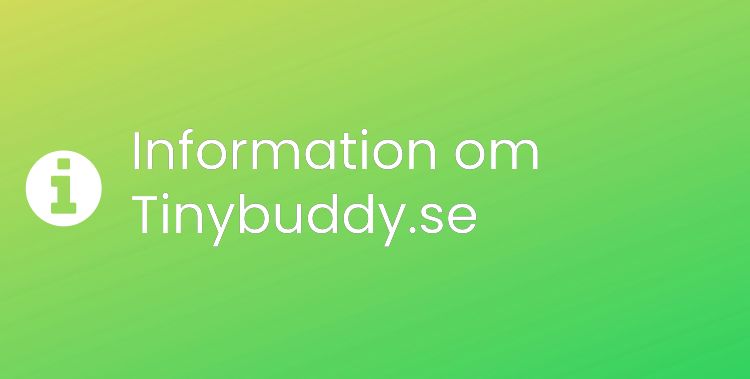 Tinybuddy.se Sektionsrubrikbild