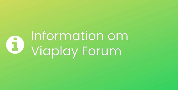 Viaplay Forum Sektionsrubrikbild