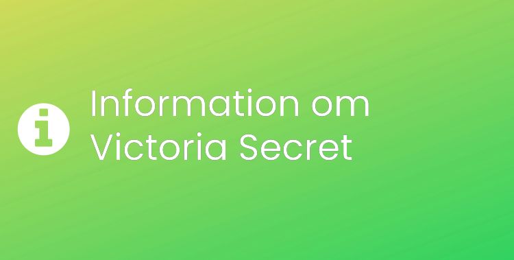 Victoria Secret Sektionsrubrikbild
