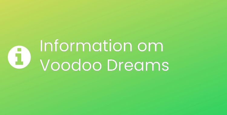 Voodoo Dreams Sektionsrubrikbild