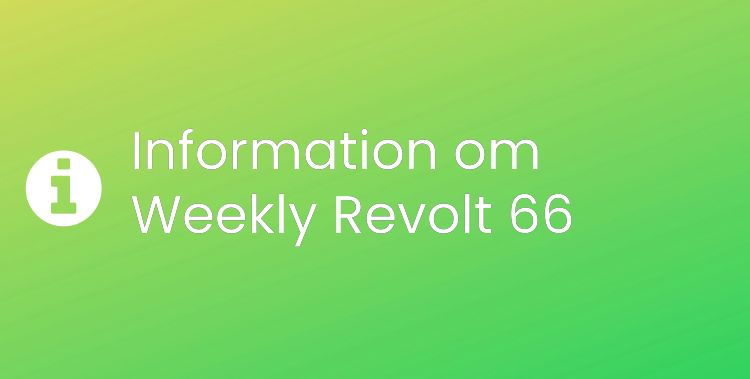 Weekly Revolt 66 Sektionsrubrikbild